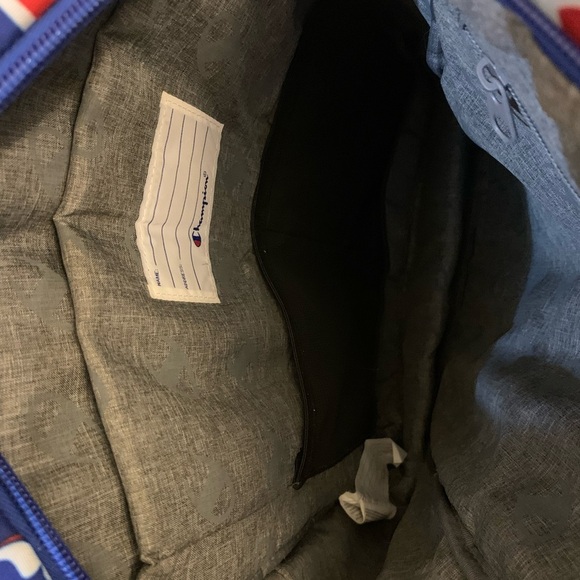 Super Size Champion Blue Backpack with Iconic Logo Design - Picture 9 of 15